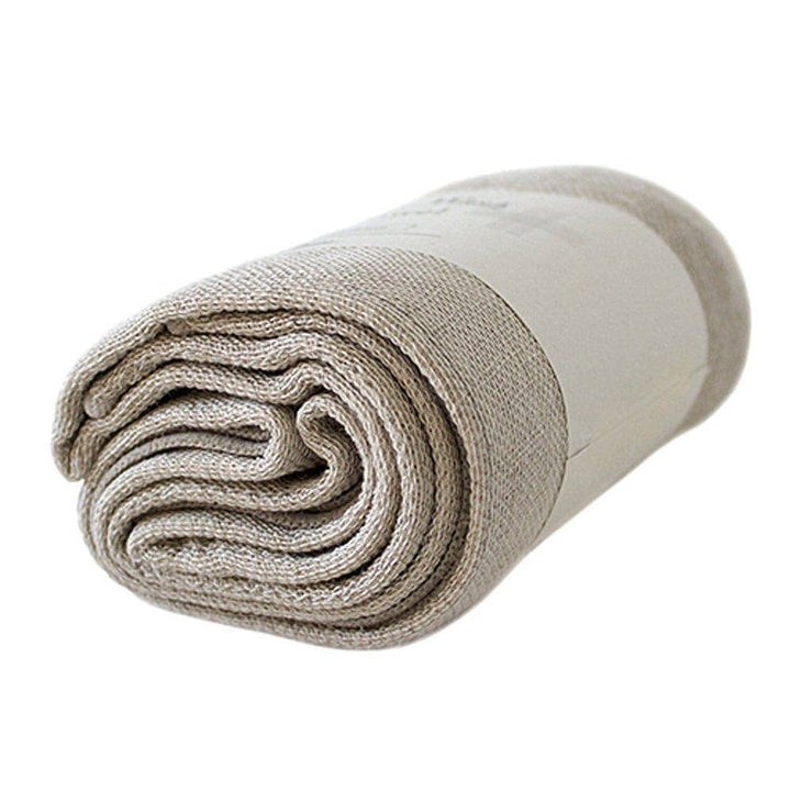 Toallas de baño de alta absorción - Binchotan, lino natural: Lino Natural / 32 x 85 cm