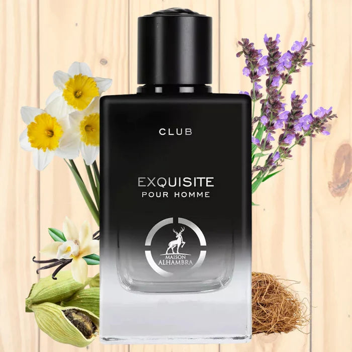 Maison Alhambra Exquisite Club Eau De Parfum 100ml Men Fragrance