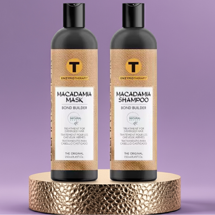 Belma kosmetik- Duo mantenimiento home macadámia- Champú macadámia 250 ml + Mascarilla macadámia 250 ml