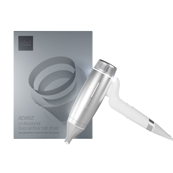 ghd - Secador Ionico Speed Blanco Plata