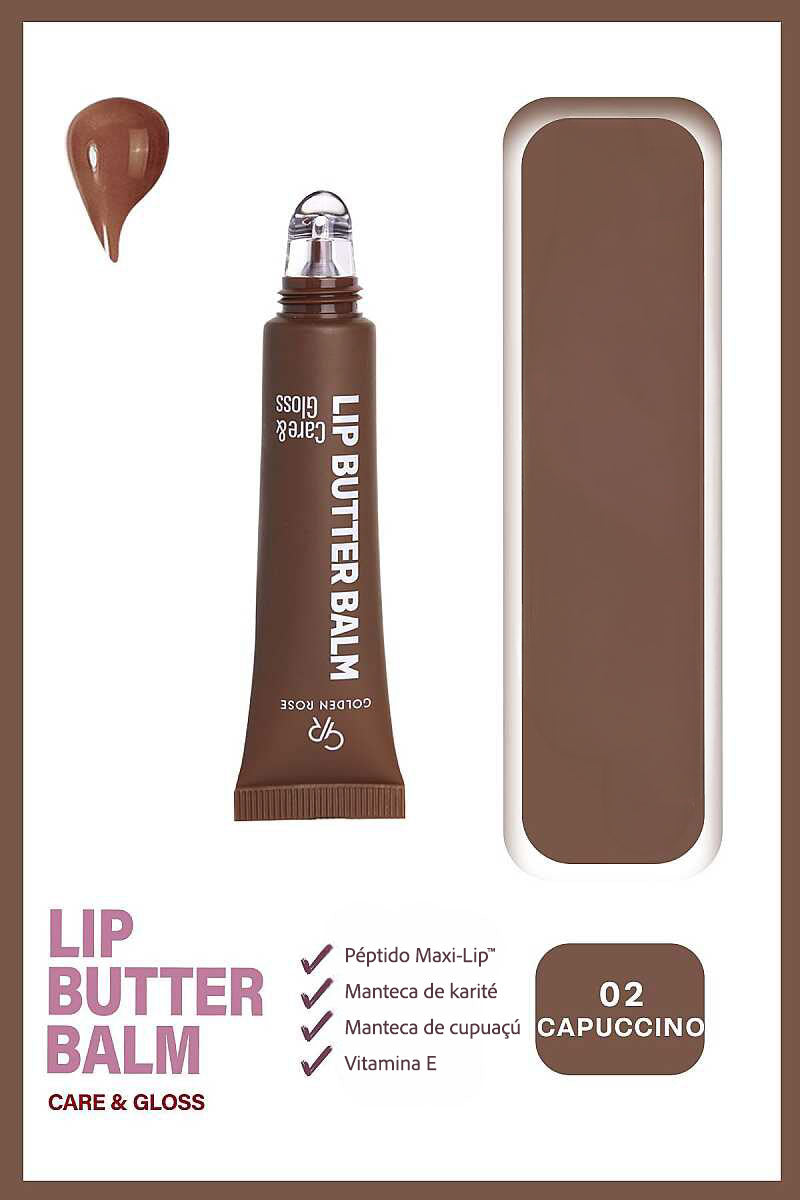 Lip Butter Balm Care&amp;Gloss - Bálsamo labial con color