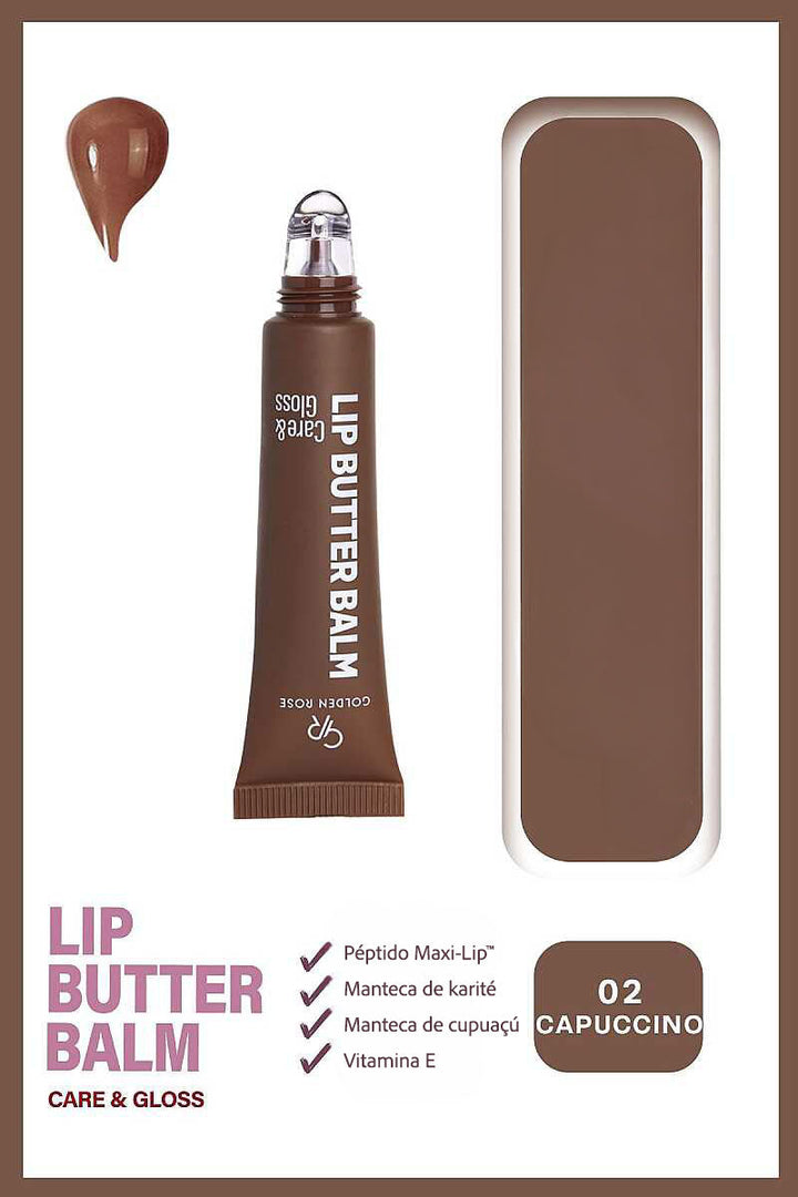 Lip Butter Balm Care&amp;Gloss - Bálsamo labial con color