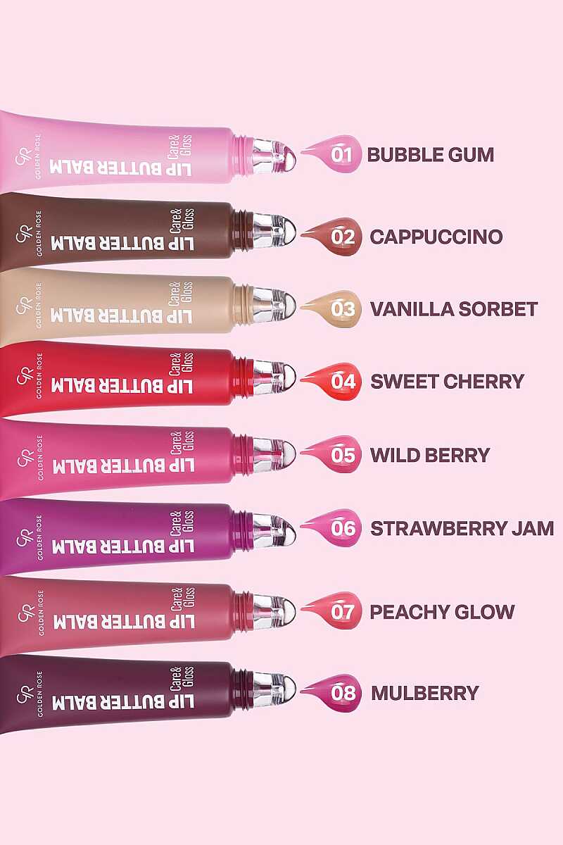 Lip Butter Balm Care&amp;Gloss - Bálsamo labial con color