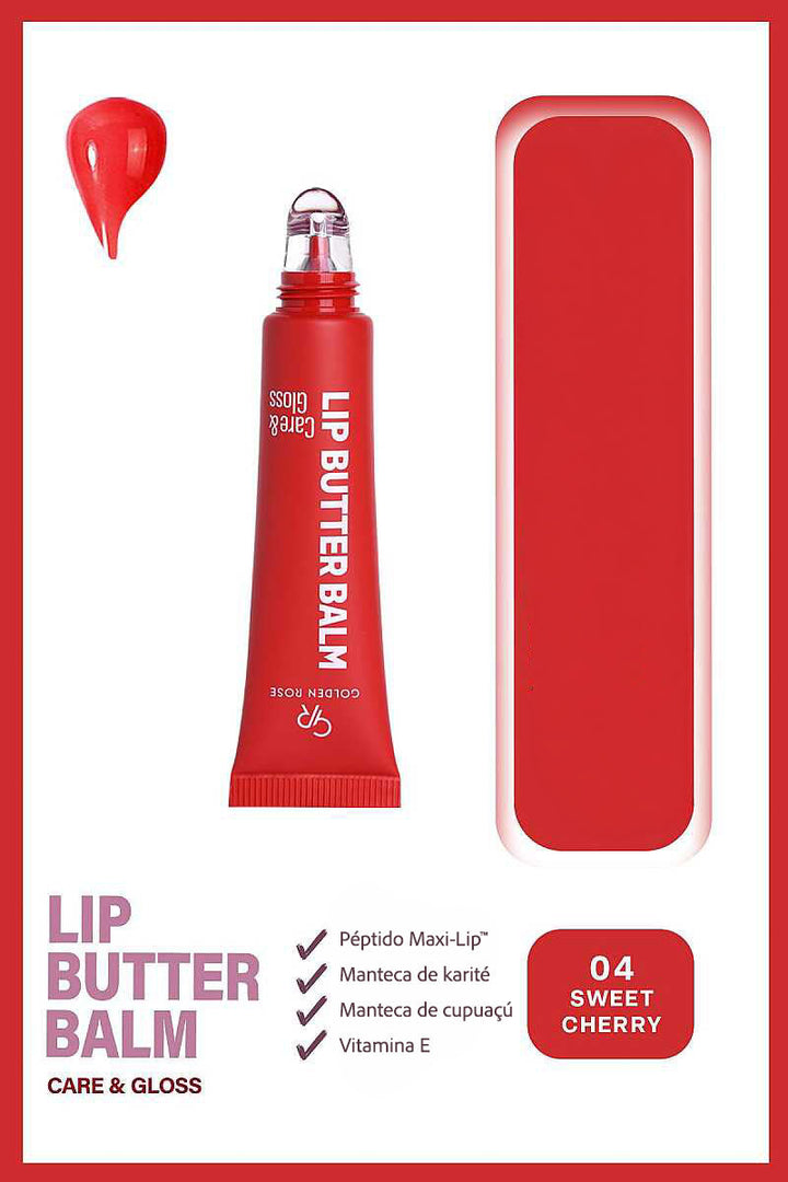 Lip Butter Balm Care&amp;Gloss - Bálsamo labial con color