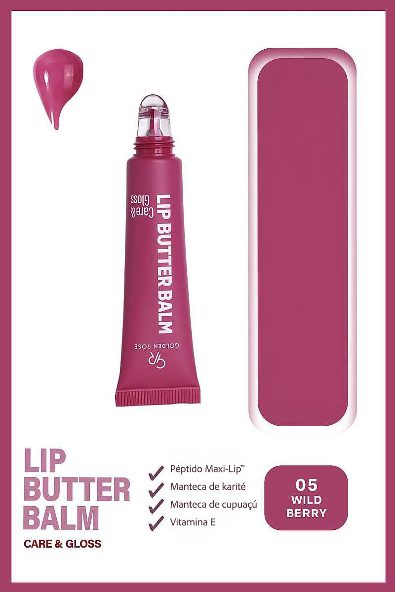 Lip Butter Balm Care&amp;Gloss - Bálsamo labial con color