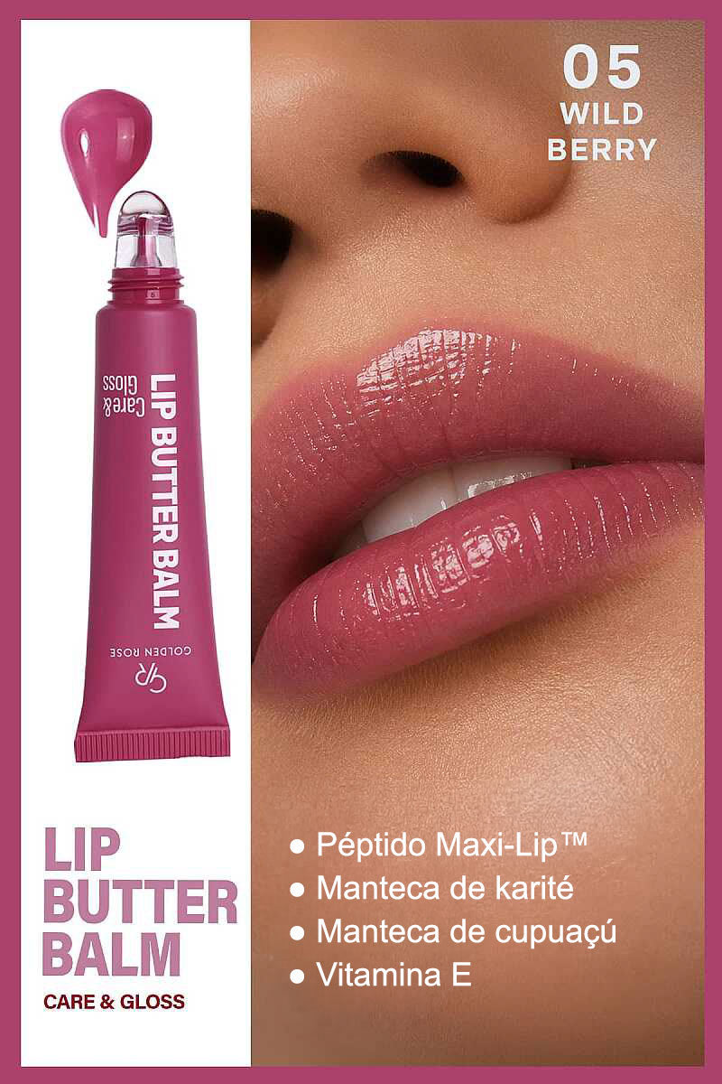 Lip Butter Balm Care&amp;Gloss - Bálsamo labial con color