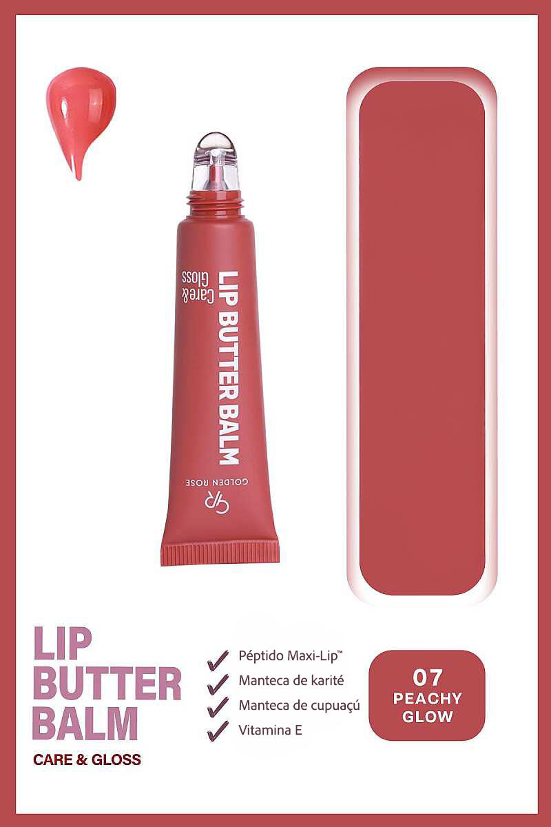 Lip Butter Balm Care&amp;Gloss - Bálsamo labial con color