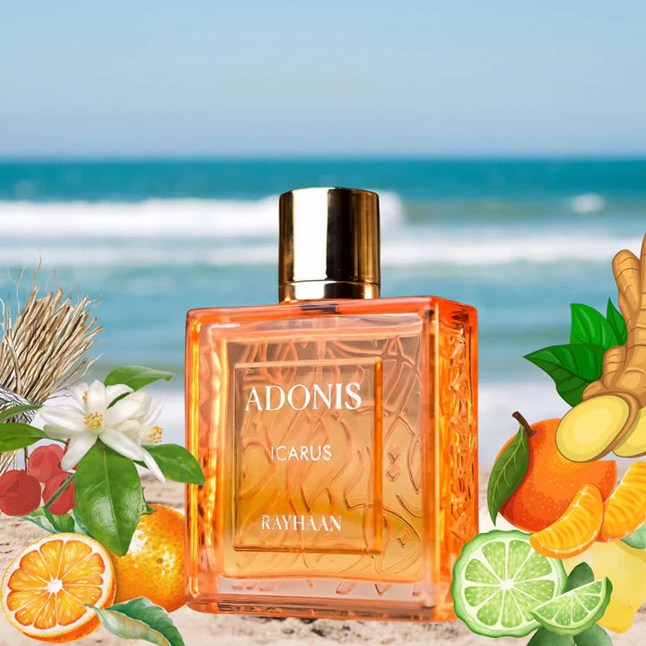 Rayhaan Adonis Icarus – Eau de Parfum Hombre - Cítrico &amp; Aromático