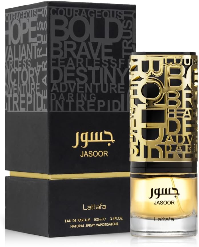 Lattafa JASOOR - Eau de Parfum 100ml Originales y duraderos 100%, colección Lattafa Perfume Unisex