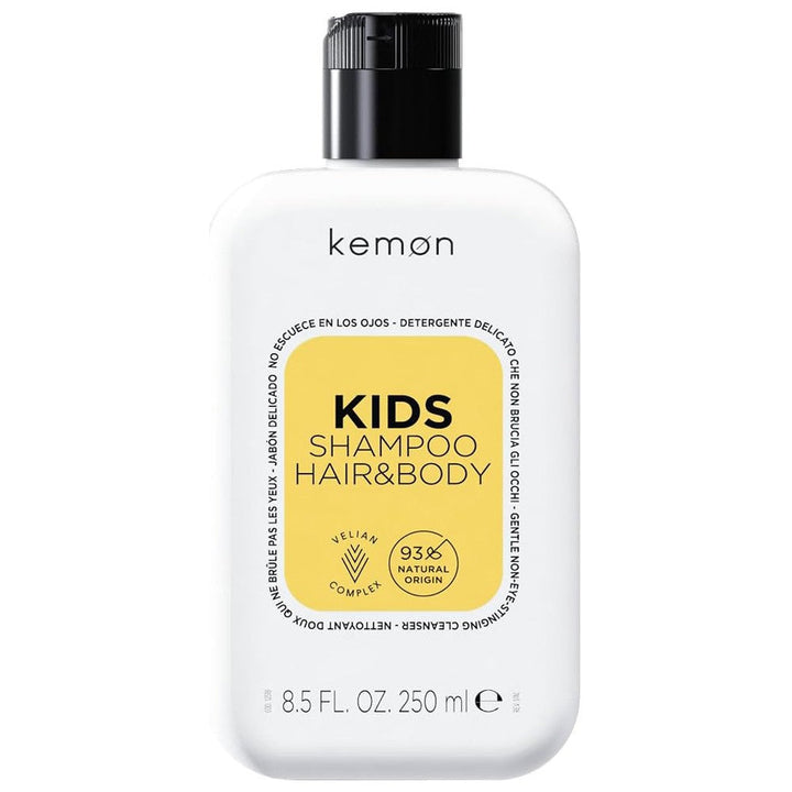 Kemon - Jabón Delicado para Niños Hair Care Kids Shampoo Hair &amp; Body 250 ml