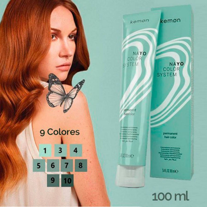Kemon - Tinte Nayo Color Natural 4 Castaño 100 ml