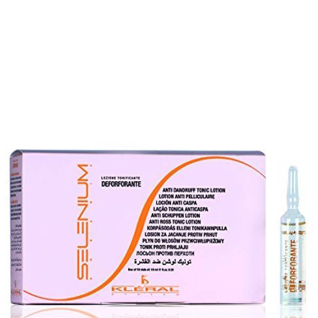 Kleral System - Loción Anticaspa Selenium 10 x 10 ml