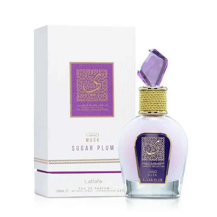 Musk Sugar Plum Lattafa – Muestra 2ml y 10ml
