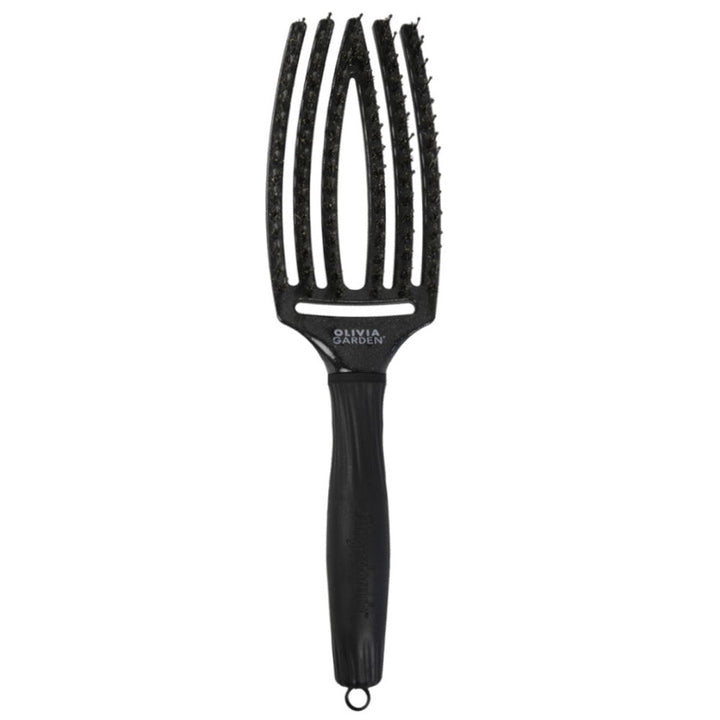 Olivia Garden - Cepillo Fingerbrush Black Onyx Midnight Desert - 1 Unidad