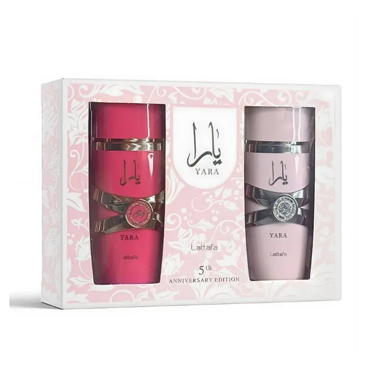 Pack Yara Edición 5º Aniversario - Yara &amp; Yara Candy (2x100 ml) | Lattafa