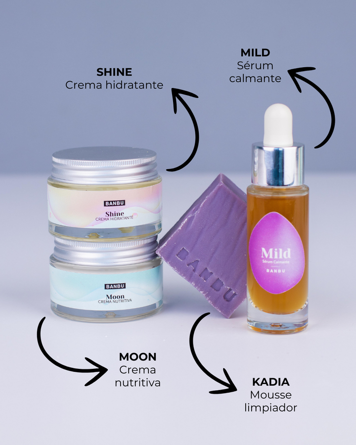 Pack Rutina Facial COMPLETA ECO - Well Aging PIEL SENSIBLE