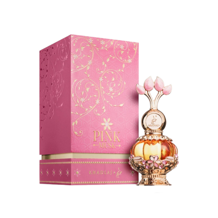 KHADLAJ PINK MUSK ACEITE CONCENTRADO PERFUMADO 20ML