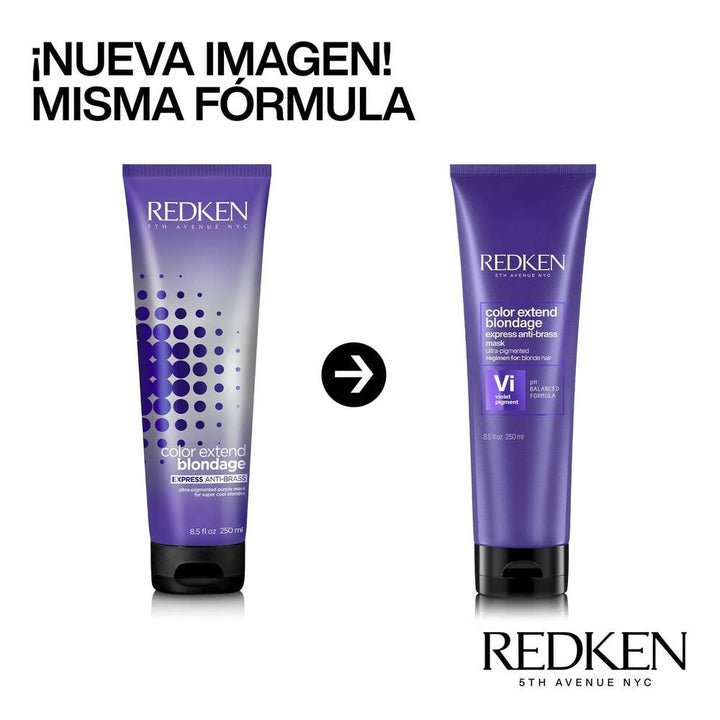 Redken - Mascarilla Anti-Amarilla Color Extend Blondage Express Anti-Brass 250 ml