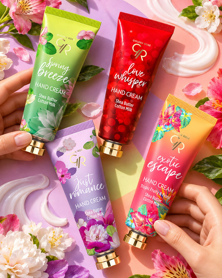 Crema de manos hidratante y perfumada 50 ml  Golden Rose