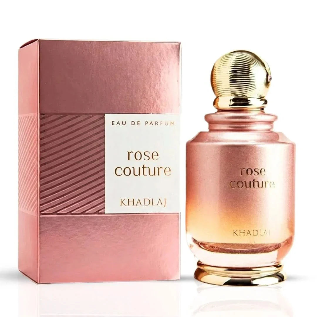 Rose Couture Eau De Parfum Spray 100ml by Khadlaj Perfumes - Floral Fragrance