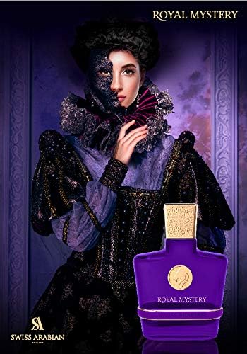 Swiss Arabian - Perfume Royal Mystery - 100ml - Eau de Parfum - Fragancia Femenina - Familia olfativa Chipre Frutal - Elegante y Sofisticada