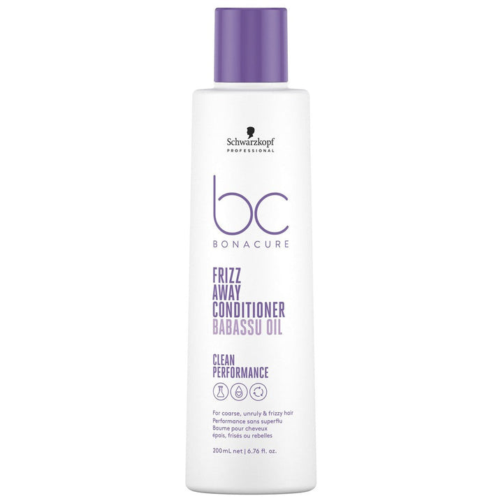 Schwarzkopf - Acondicionador Antiencrespamiento BC Bonacure Clean Frizz Away 200 ml