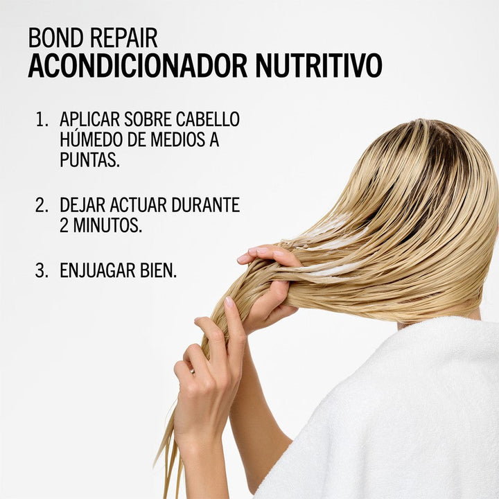 Schwarzkopf - Acondicionador Nutritivo BlondMe Bond Repair Nourishing 1000 ml