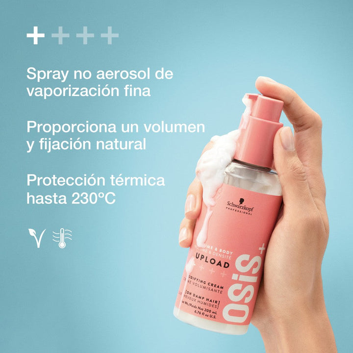 Schwarzkopf - Crema Voluminizadora OSiS+ Upload 200 ml