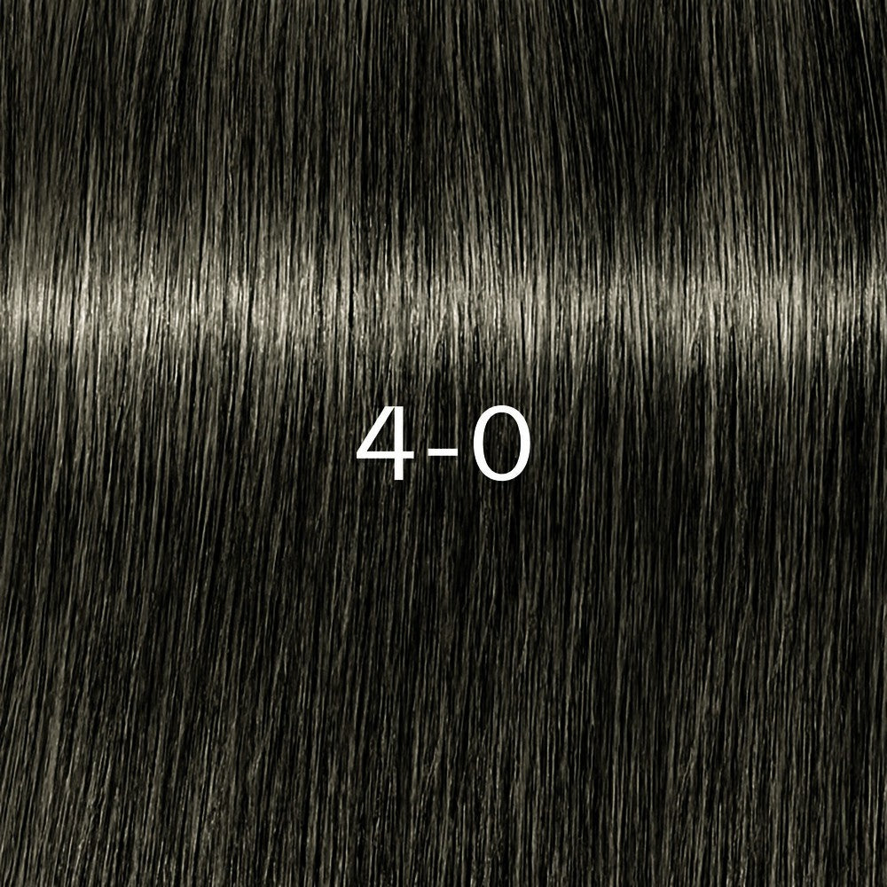 Schwarzkopf - Tinte sin Amoniaco Igora Zero AMM 4-0 Castaño Medio Natural 60 ml