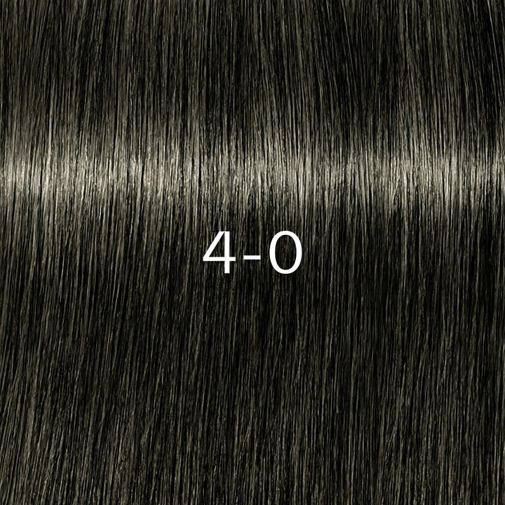 Schwarzkopf - Tinte sin Amoniaco Igora Zero AMM 4-0 Castaño Medio Natural 60 ml