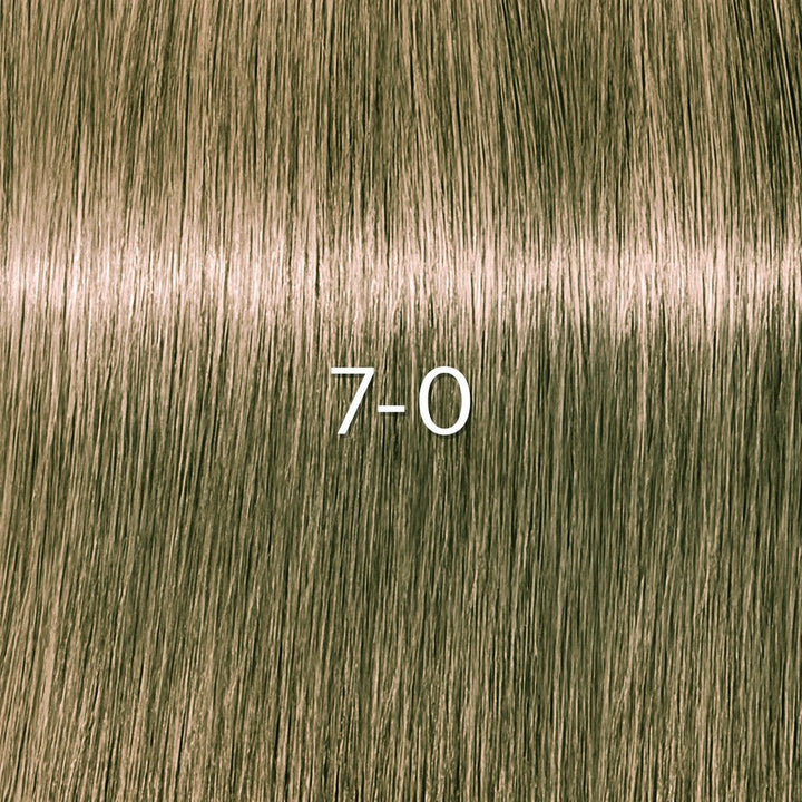 Schwarzkopf - Tinte sin Amoniaco Igora Zero AMM 7-0 Rubio Medio Natural 60 ml