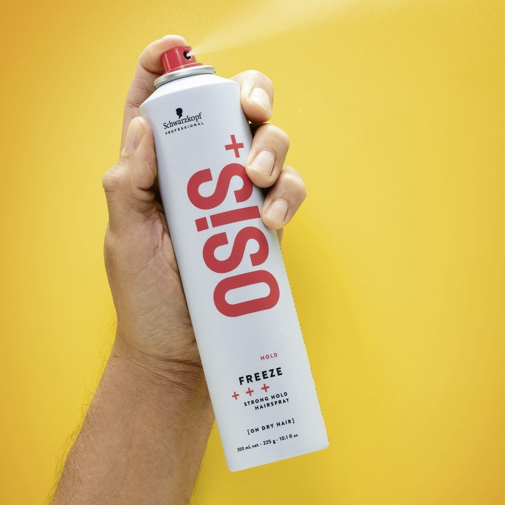 Schwarzkopf - Laca de Fijación Fuerte OSiS+ Freeze 300 ml
