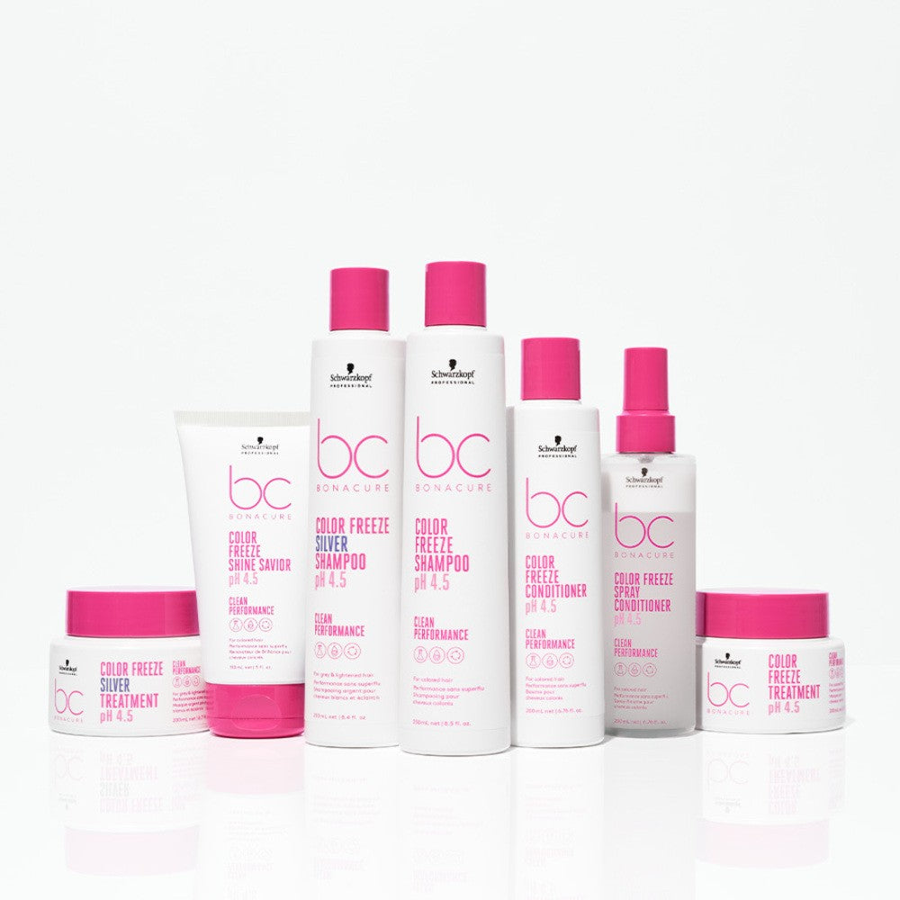 Schwarzkopf - Mascarilla para Cabello Teñido ph 4.5 BC Bonacure Clean Color Freeze 200 ml
