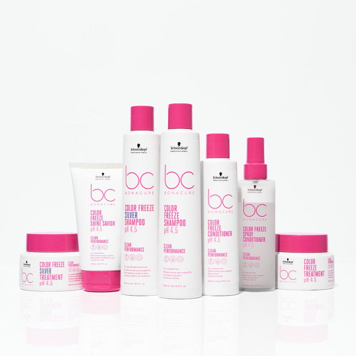 Schwarzkopf - Spray Acondicionador para Cabello Teñido ph 4.5 BC Bonacure Clean Color Freeze 200 ml