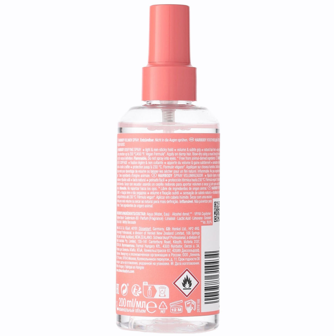 Schwarzkopf - Spray de Volumen OSiS+ Hairbody 200 ml