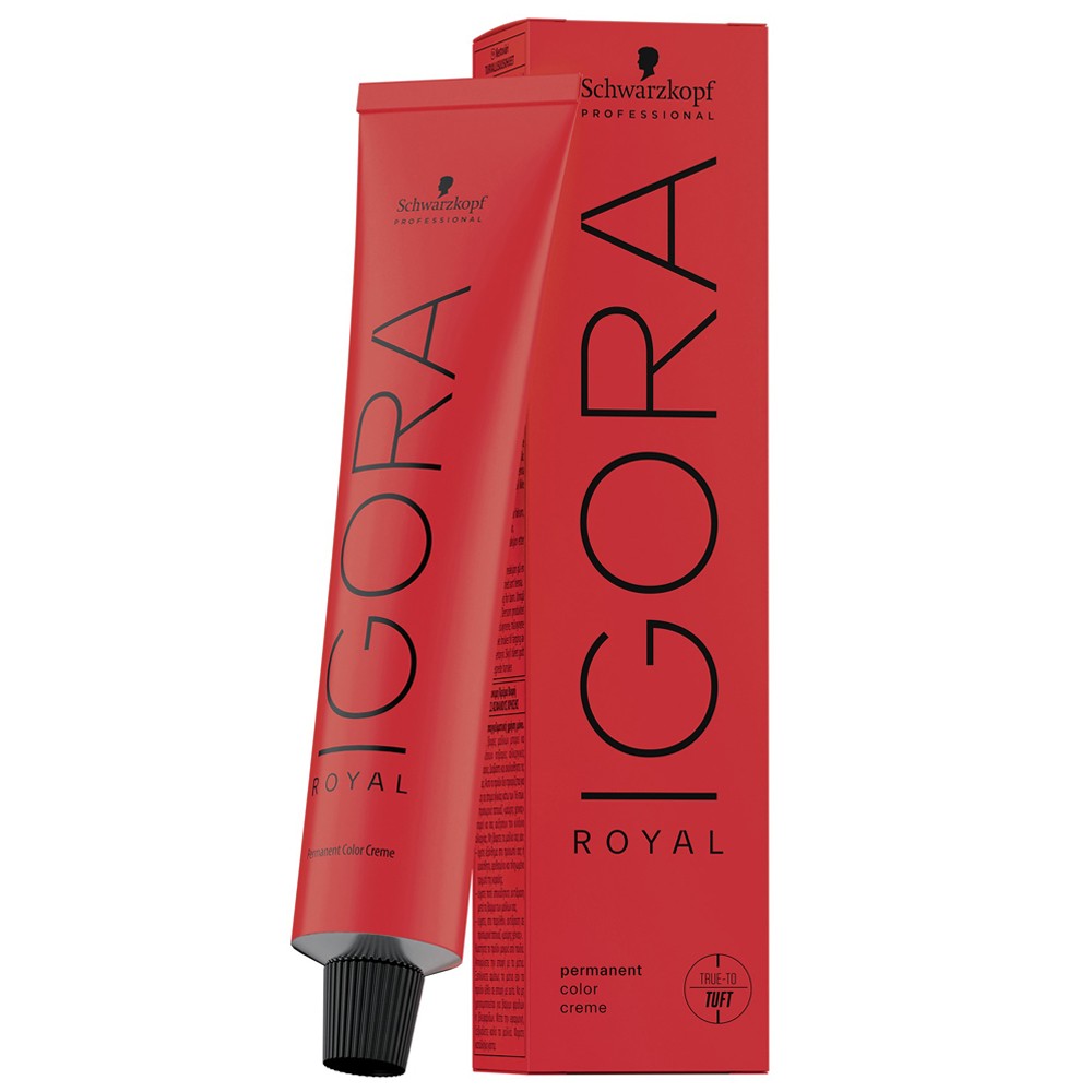 Schwarzkopf - Tinte Permanente Igora Royal 4-6 Castaño Medio Marrón 60 ml