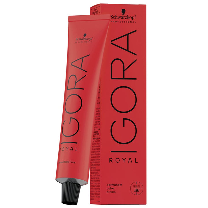 Schwarzkopf - Tinte Permanente Igora Royal 5-88 Castaño Claro Rojo Intenso 60 ml