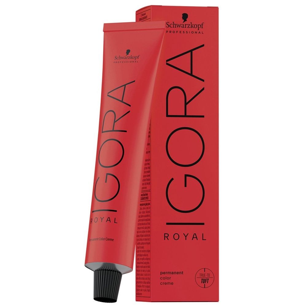 Schwarzkopf - Tinte Permanente Igora Royal 7-13 Rubio Medio Ceniza Mate 60 ml