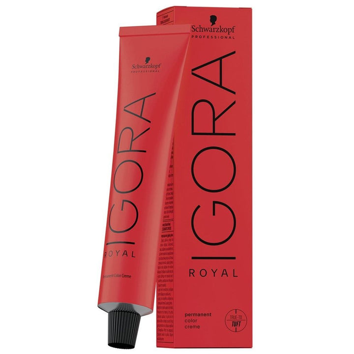 Schwarzkopf - Tinte Permanente Igora Royal 7-13 Rubio Medio Ceniza Mate 60 ml