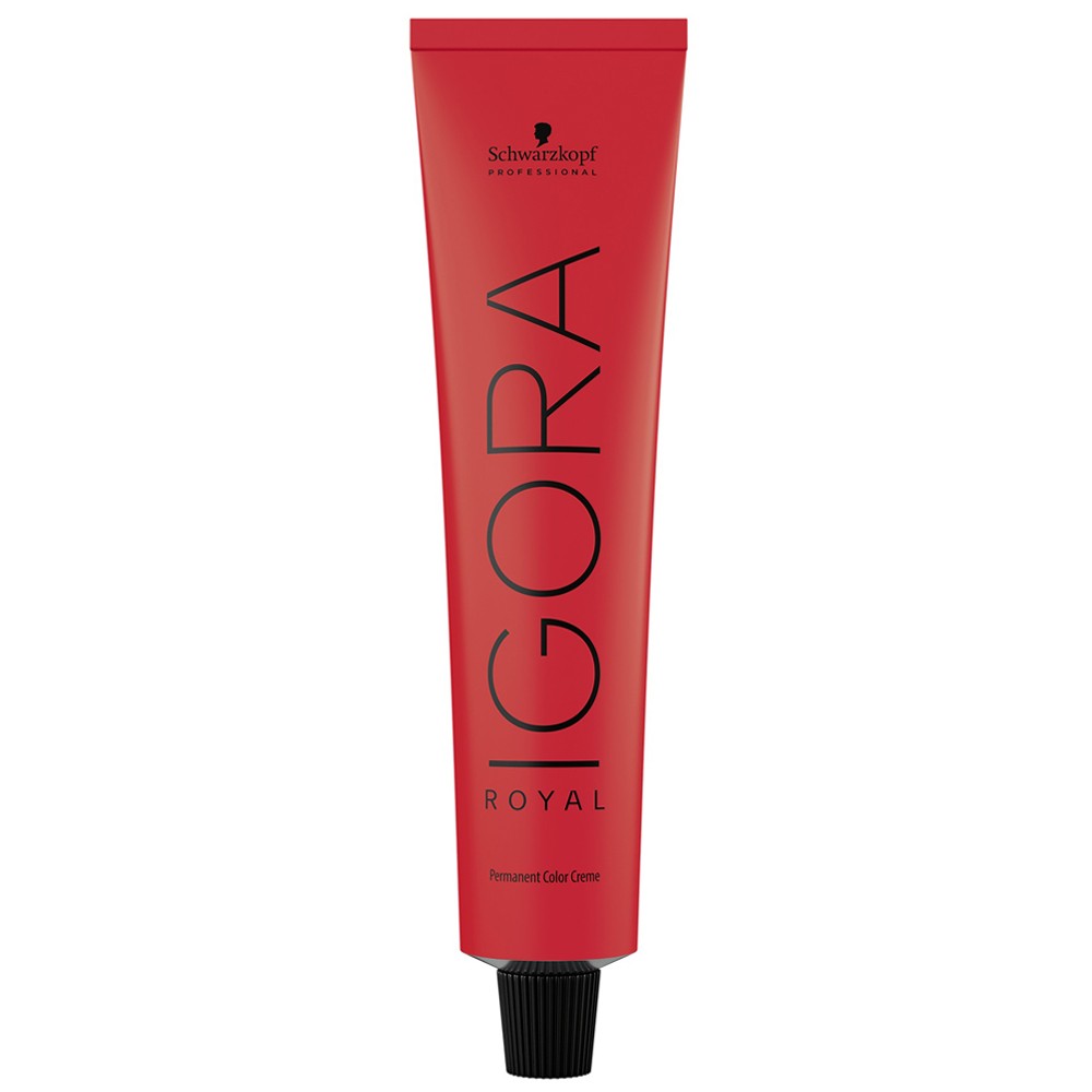 Schwarzkopf - Tinte Permanente Igora Royal 7-21 Rubio Medio Humo Ceniza 60 ml