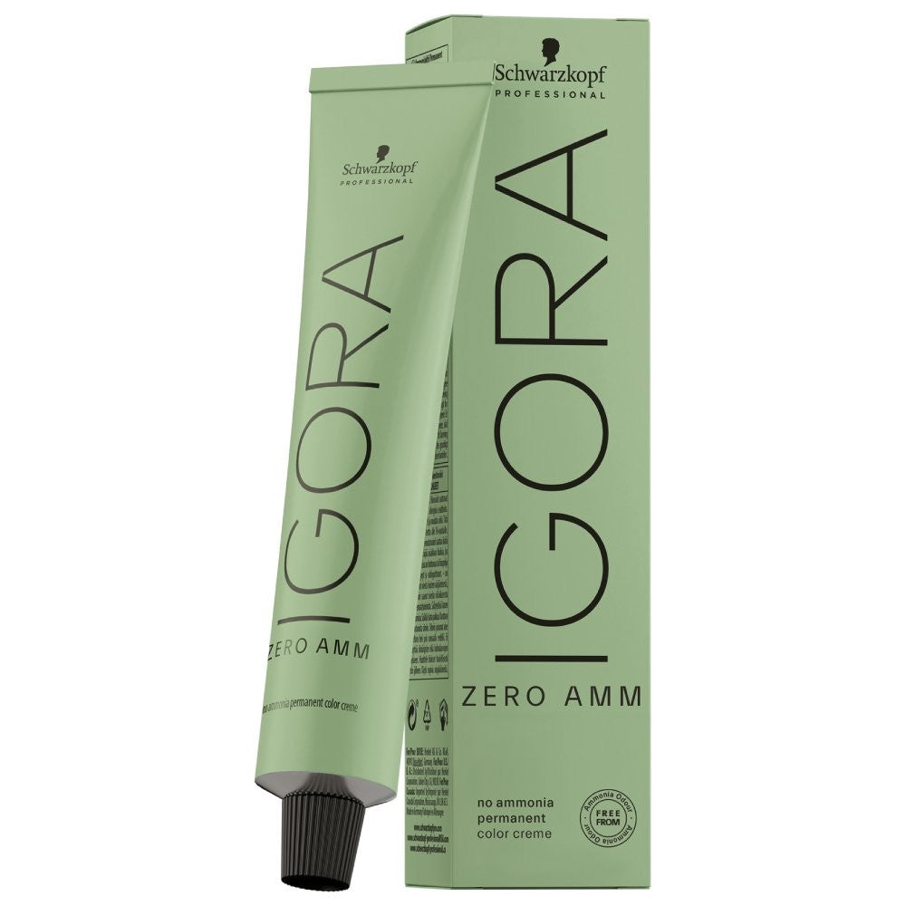 Schwarzkopf - Tinte sin Amoniaco Igora Zero AMM 4-99 Castaño Medio Violeta Intenso 60 ml