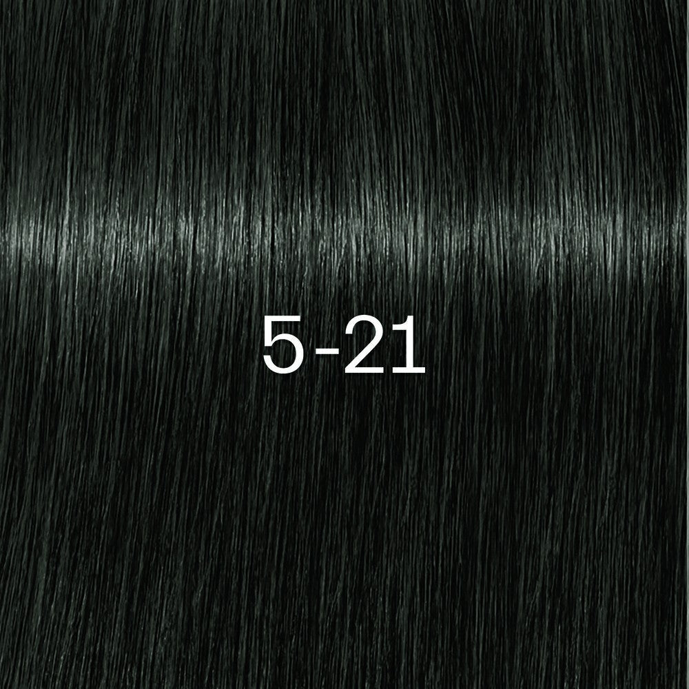 Schwarzkopf - Tinte sin Amoniaco Igora Zero AMM 5-21 Castaño Claro Humo Ceniza 60 ml