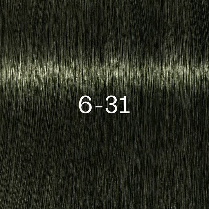 Schwarzkopf - Tinte sin Amoniaco Igora Zero AMM 6-31 Rubio Oscuro Mate Ceniza 60 ml