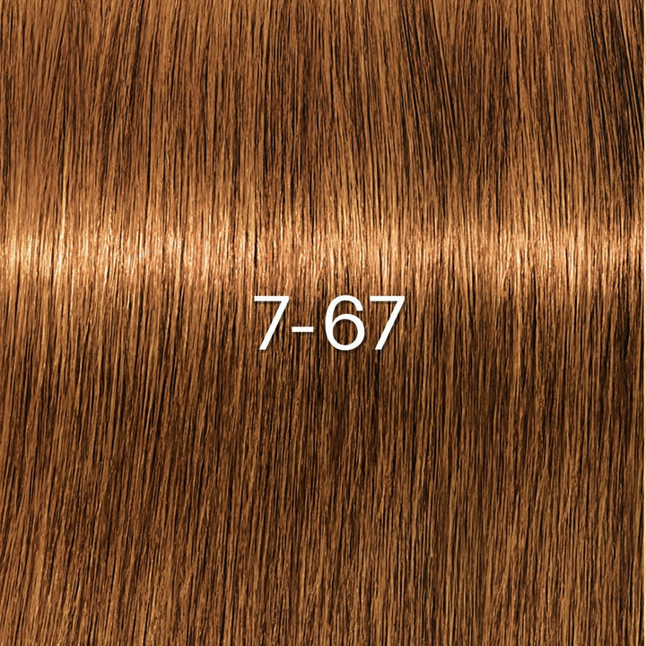 Schwarzkopf - Tinte sin Amoniaco Igora Zero AMM 7-67 Rubio Medio Chocolate Cobrizo 60 ml