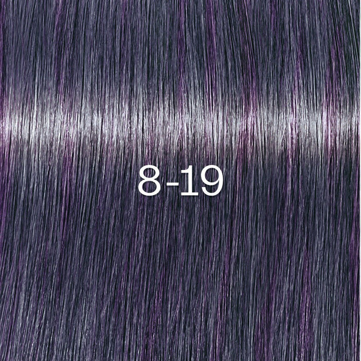 Schwarzkopf - Tinte sin Amoniaco Igora Zero AMM 8-19 Rubio Claro Ceniza Violeta 60 ml