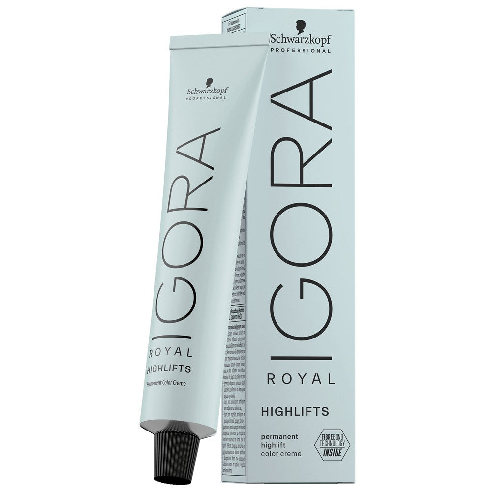 Schwarzkopf - Tinte Superaclarante Igora Royal Highlifts 10-0 Rubio Platino Natural 60 ml