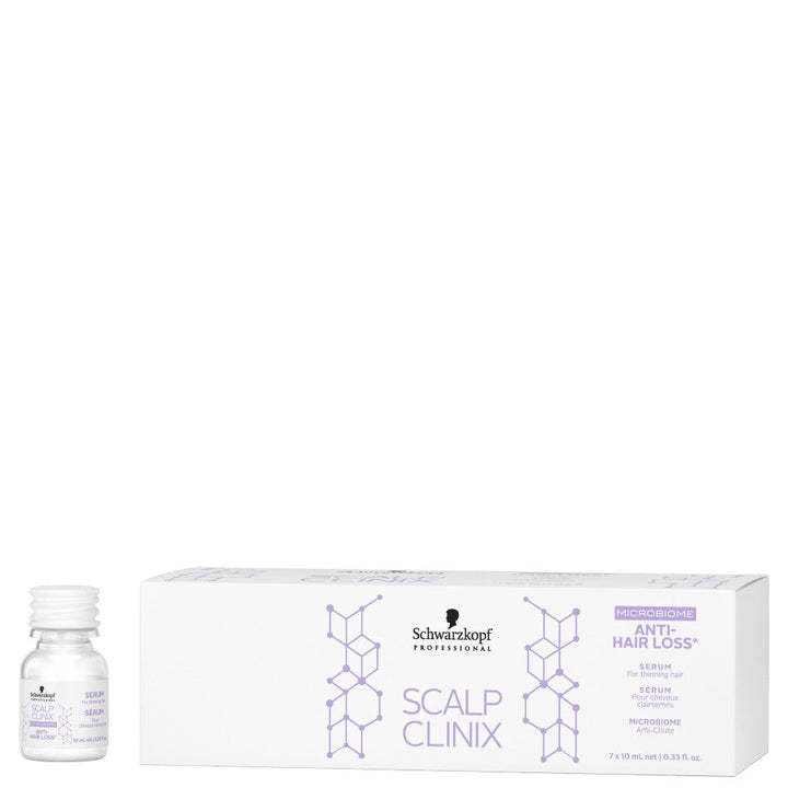 Schwarzkopf - Tratamiento Anticaída Anti-Hair Loss Serum Scalp Clinix 7 x 10 ml