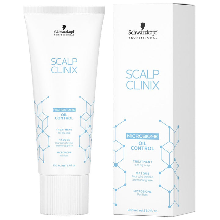 Schwarzkopf - Tratamiento Antigrasa Oil Control Scalp Clinix 200 ml