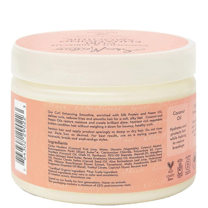 Shea Moisture - Acondicionador Coconut &amp; Hibiscus Curl Enhancing Smoothie 340 g