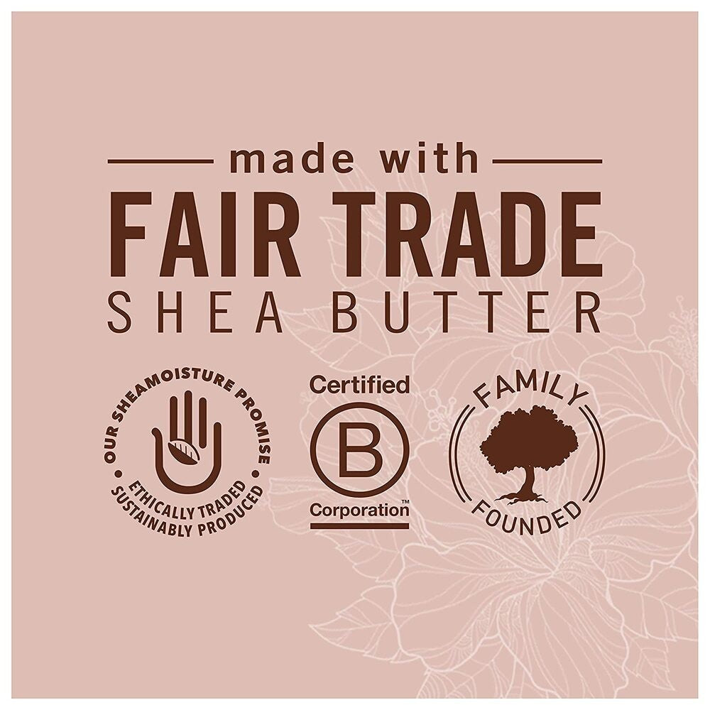Shea Moisture - Acondicionador Coconut &amp; Hibiscus Curl Enhancing Smoothie 340 g